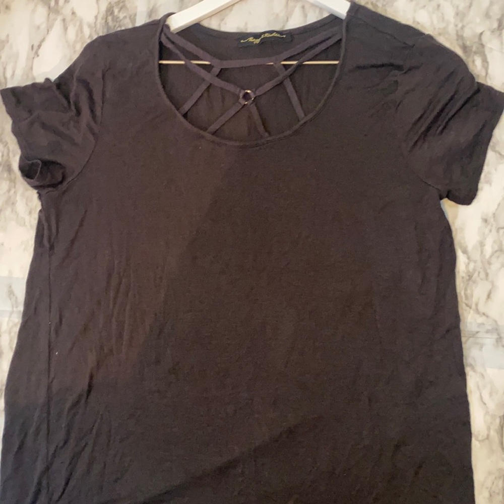 Chocolate brown top